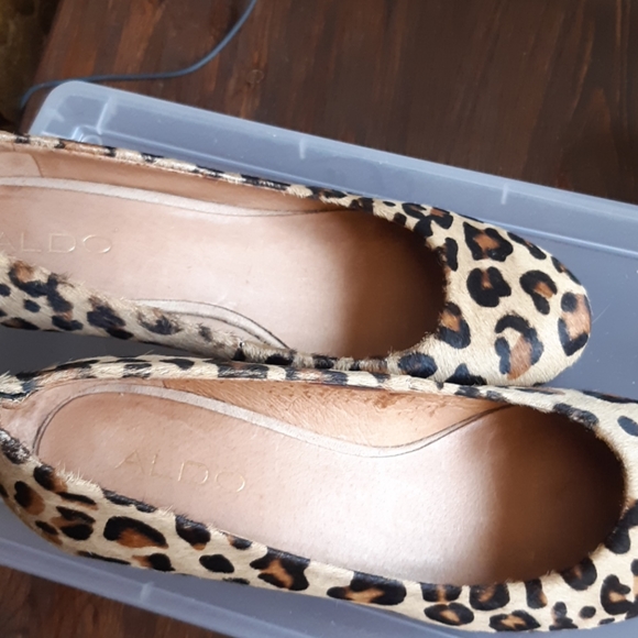 Aldo, cow hide wedges - Picture 2 of 2